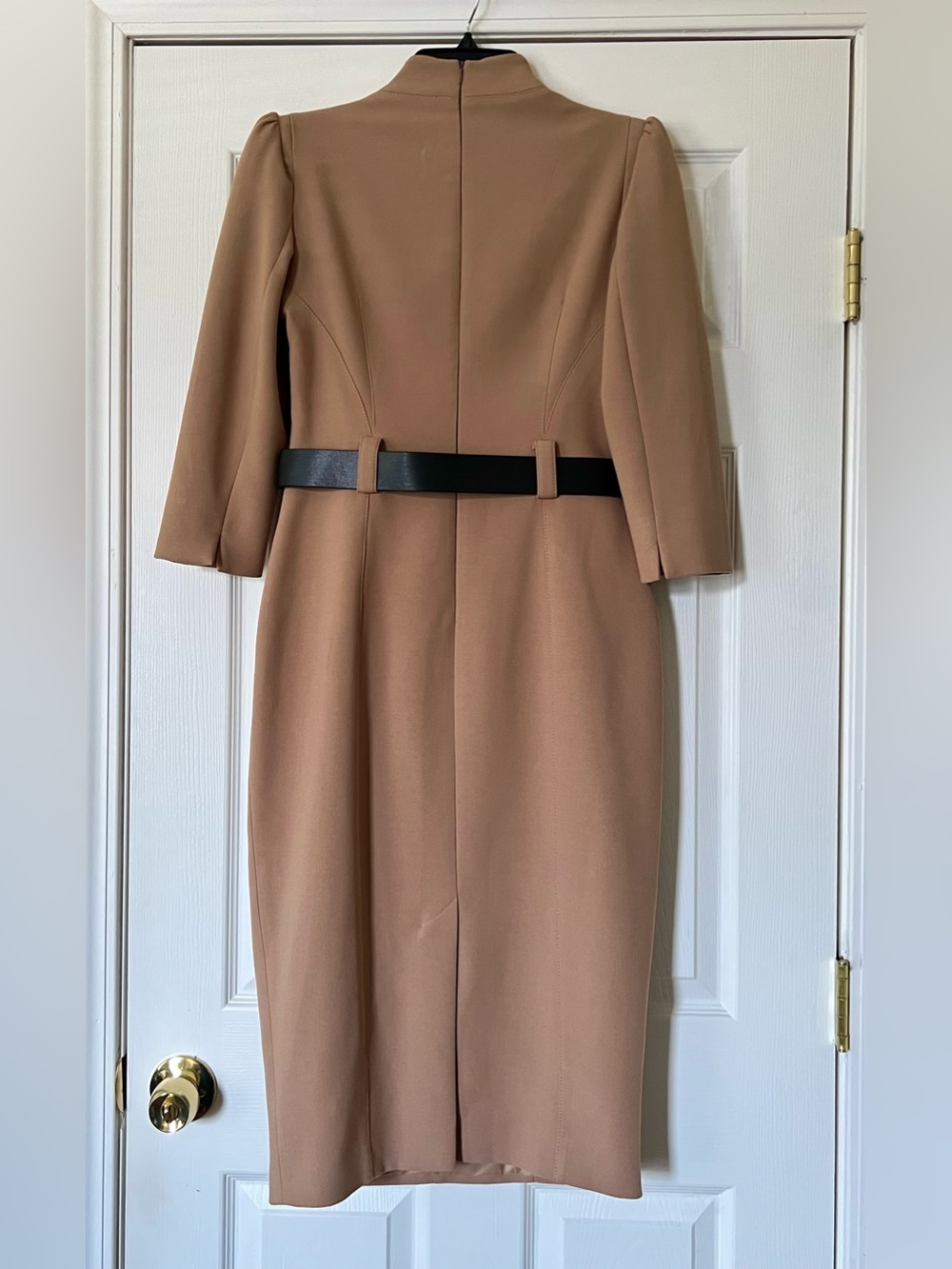Karen Millen Camel Forever Dress (NWT) - Picture 7 of 8